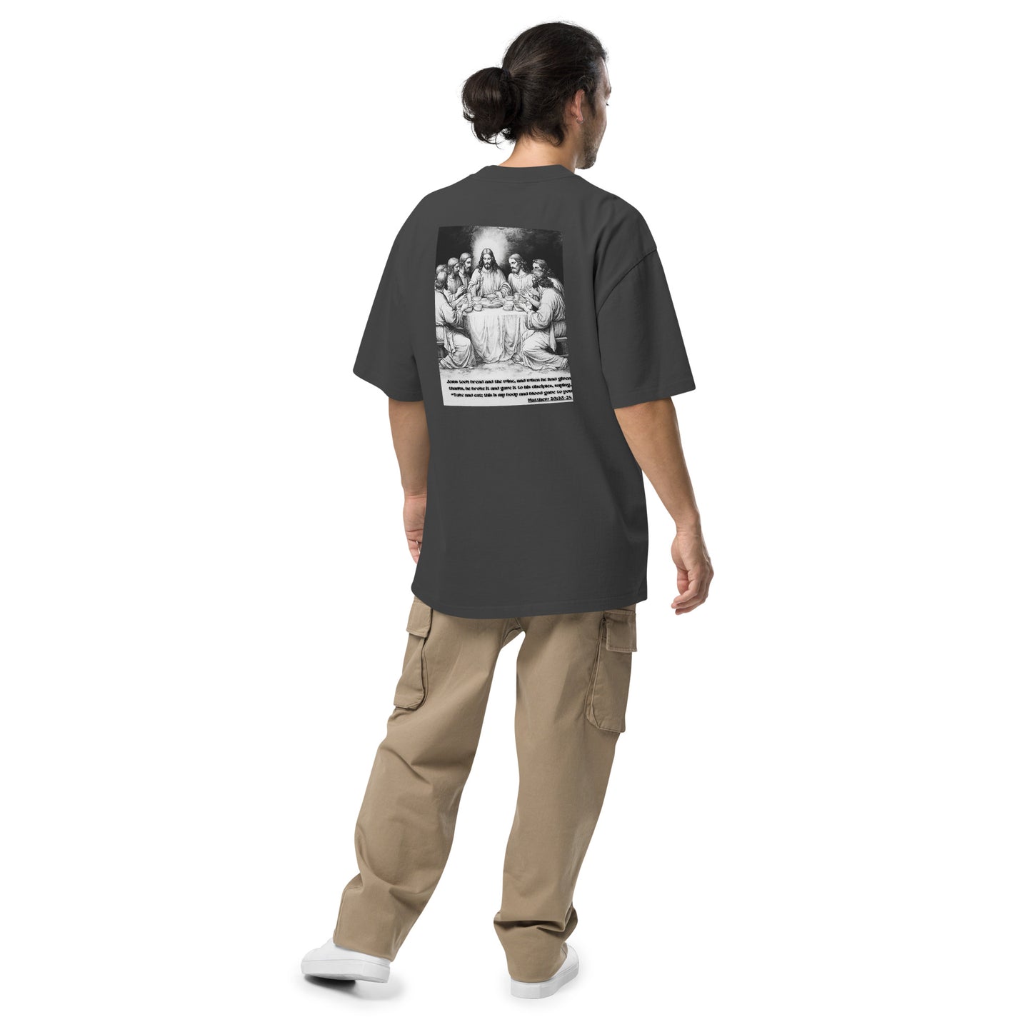 Communion Oversized faded t-shirt