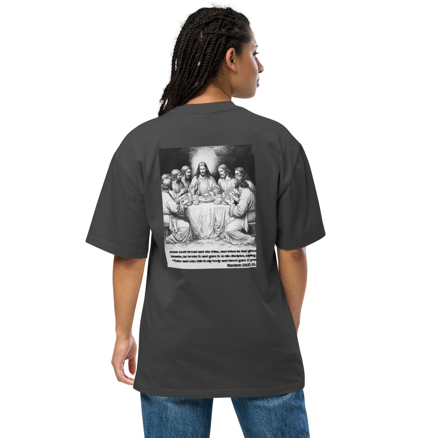 Communion Oversized faded t-shirt