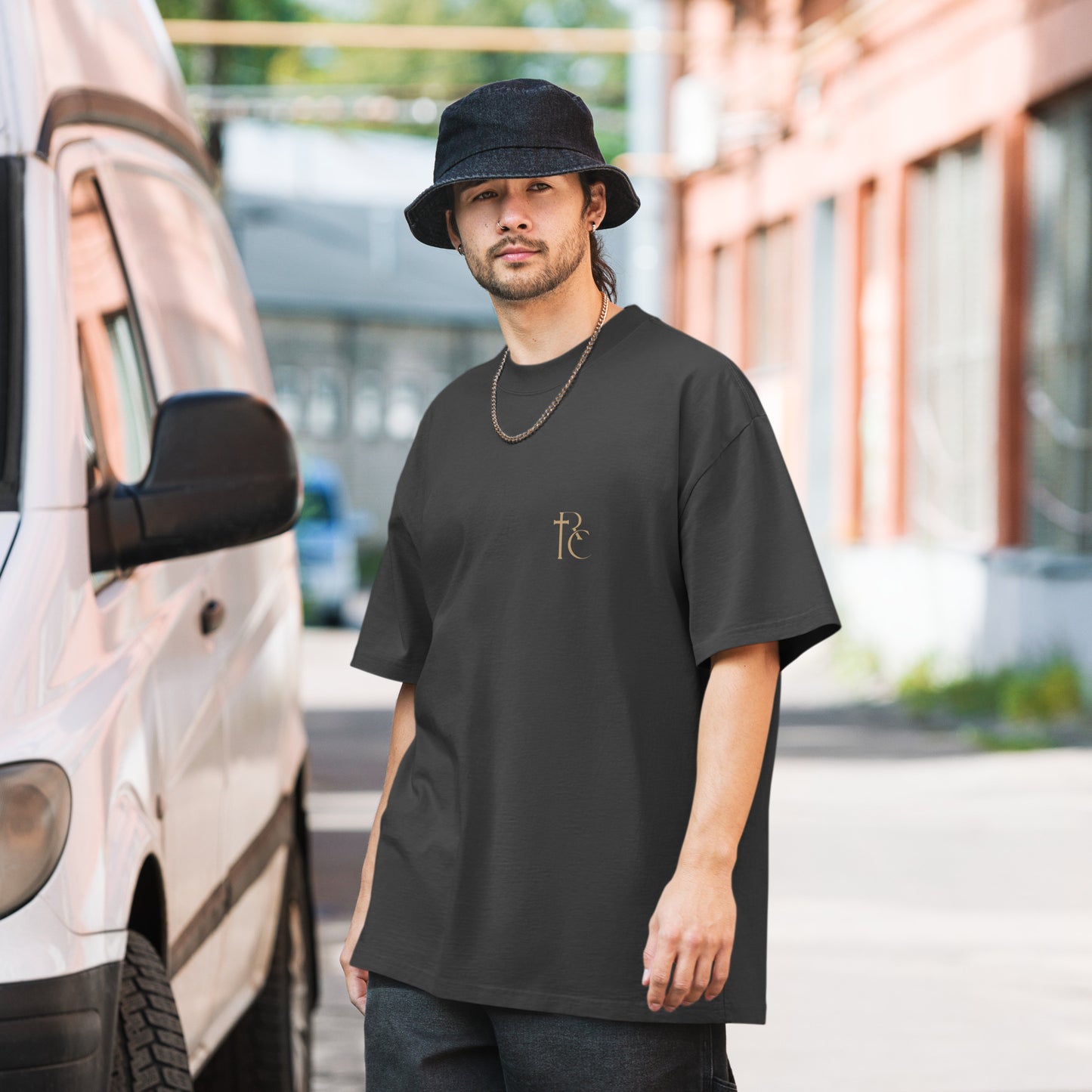Praise Oversized Faded t-shirt