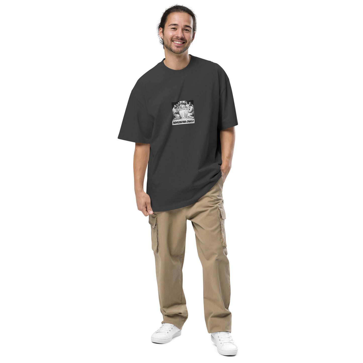 Communion Oversized faded t-shirt
