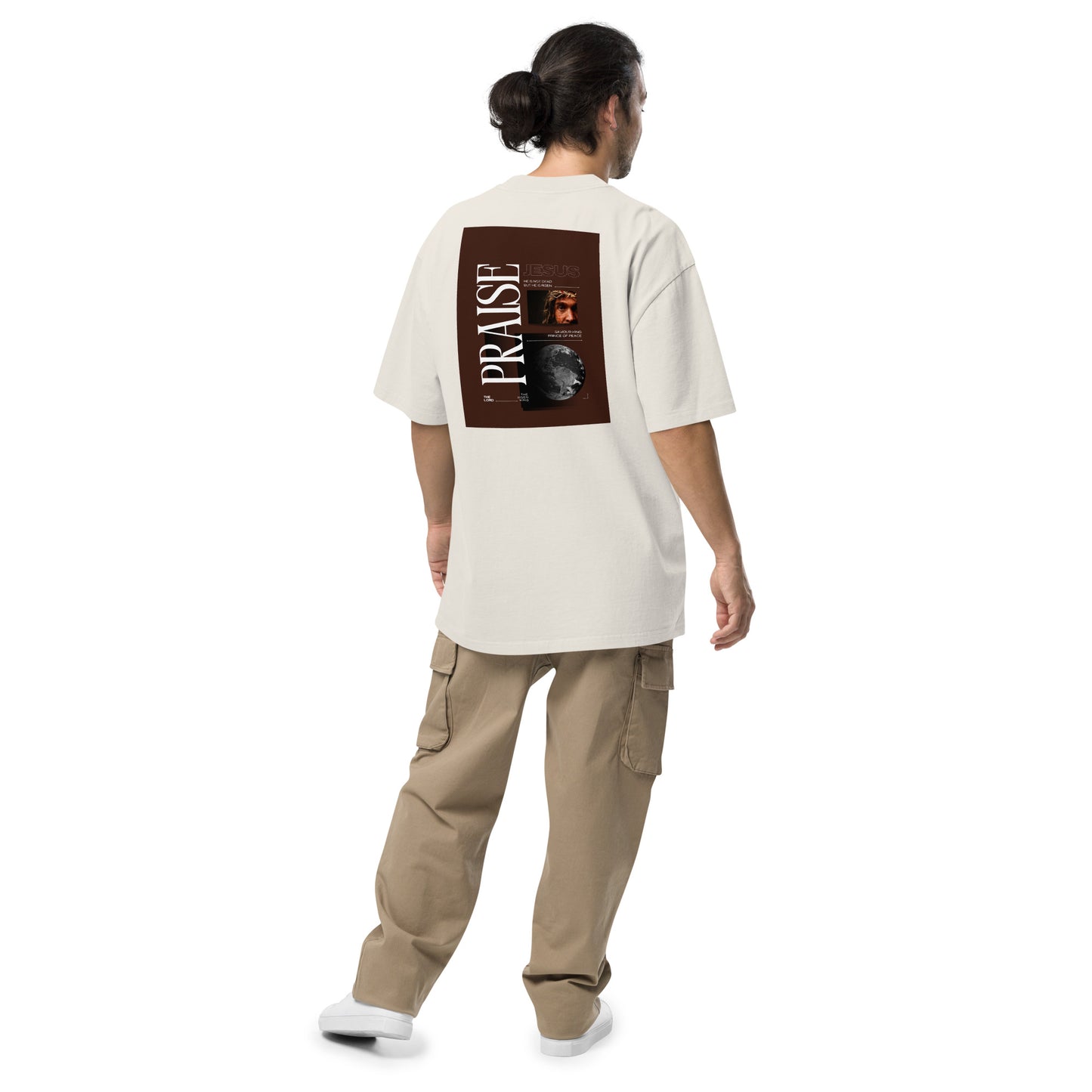 Praise Oversized Faded t-shirt