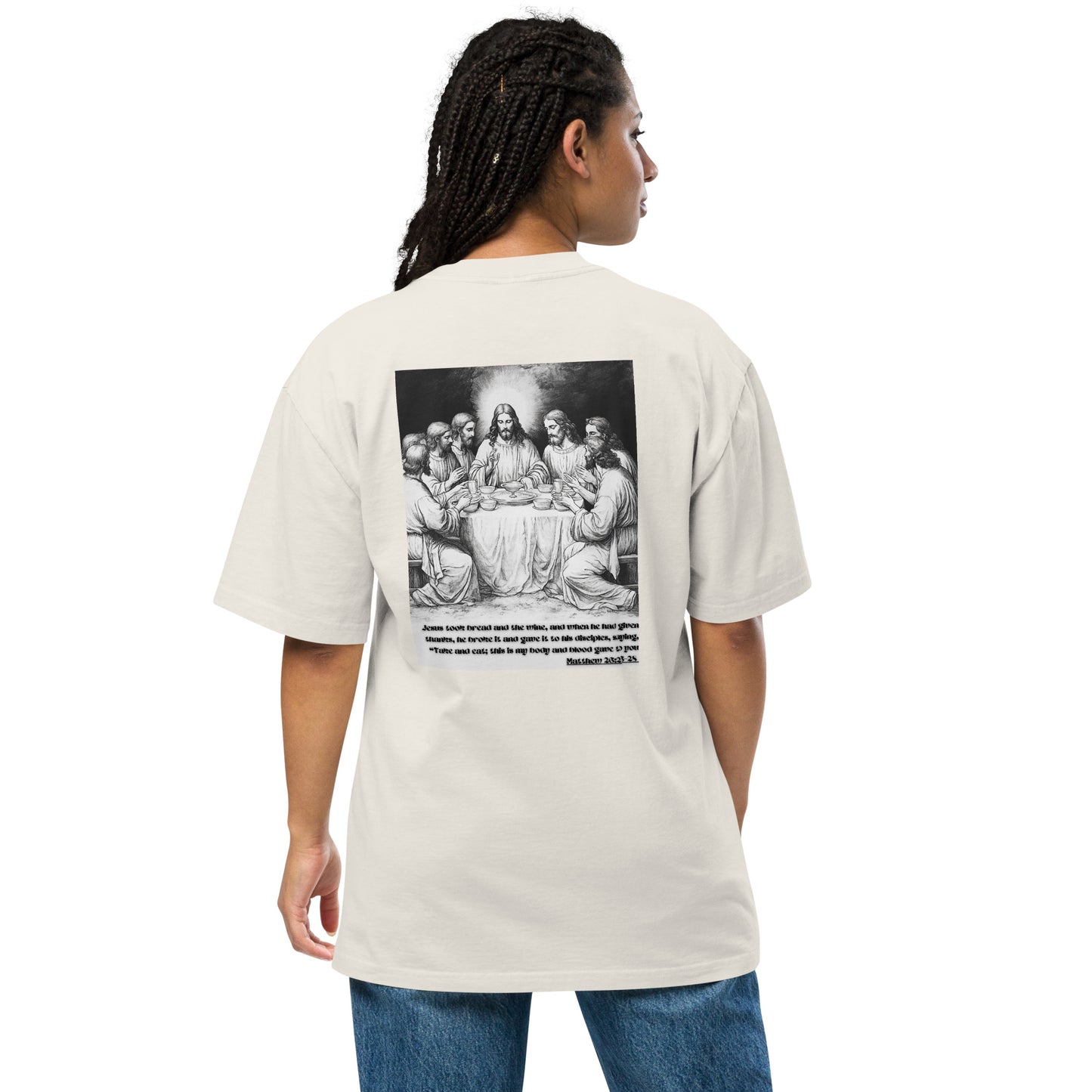 Communion Oversized faded t-shirt