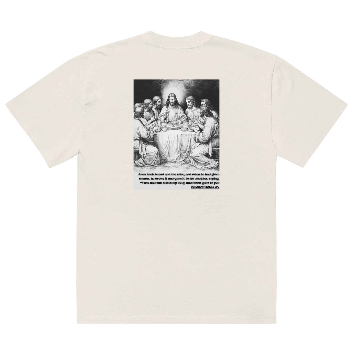 Communion Oversized faded t-shirt