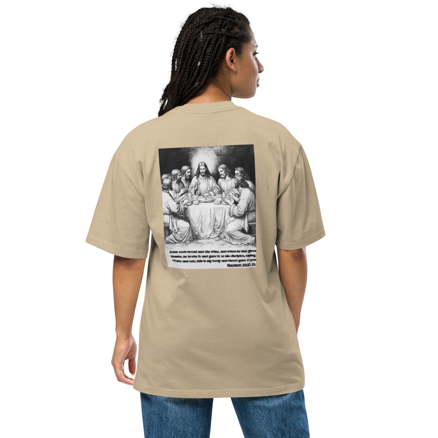 Communion Oversized faded t-shirt