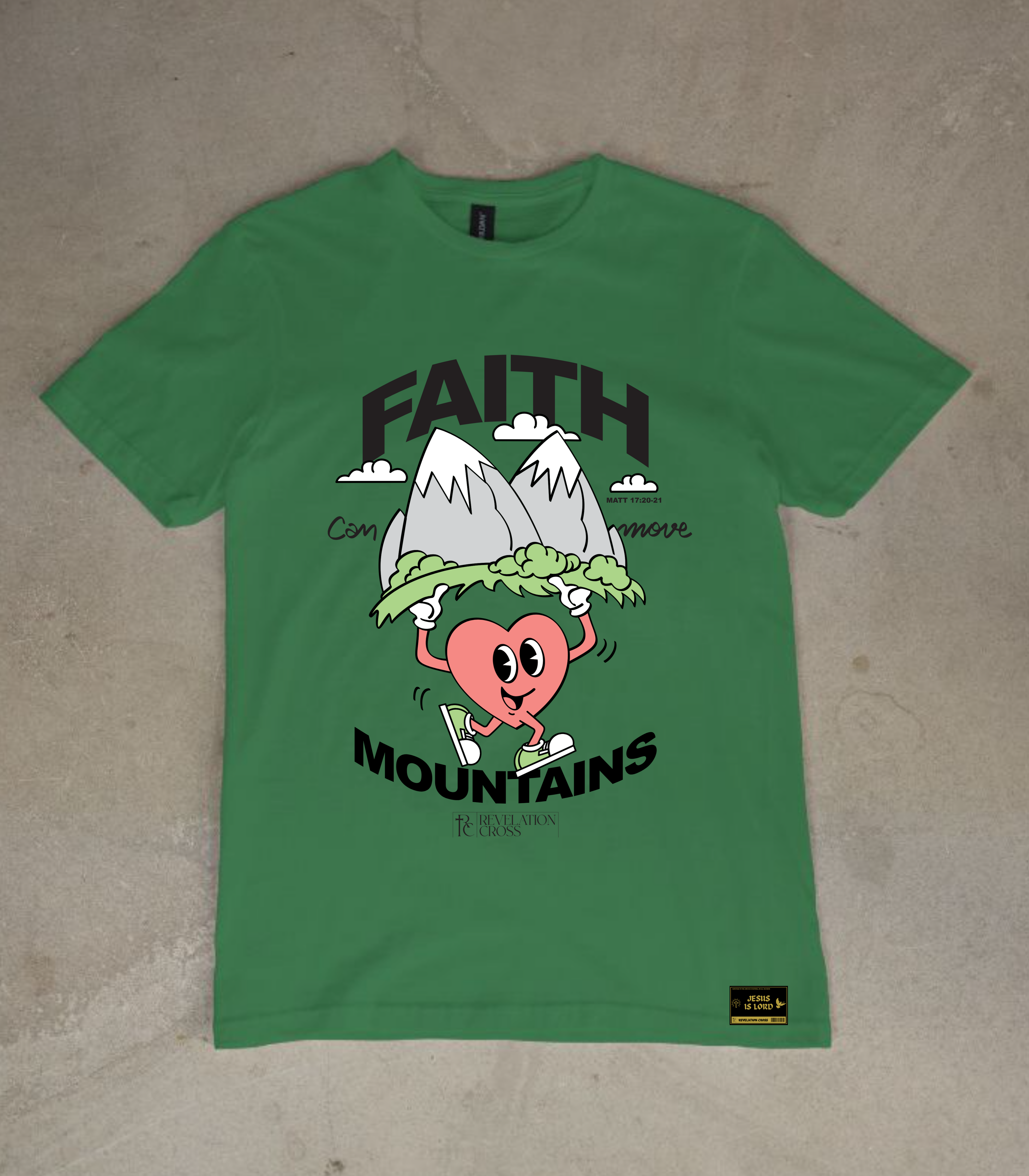 FAITH CAN MOVE MOUNTAINS