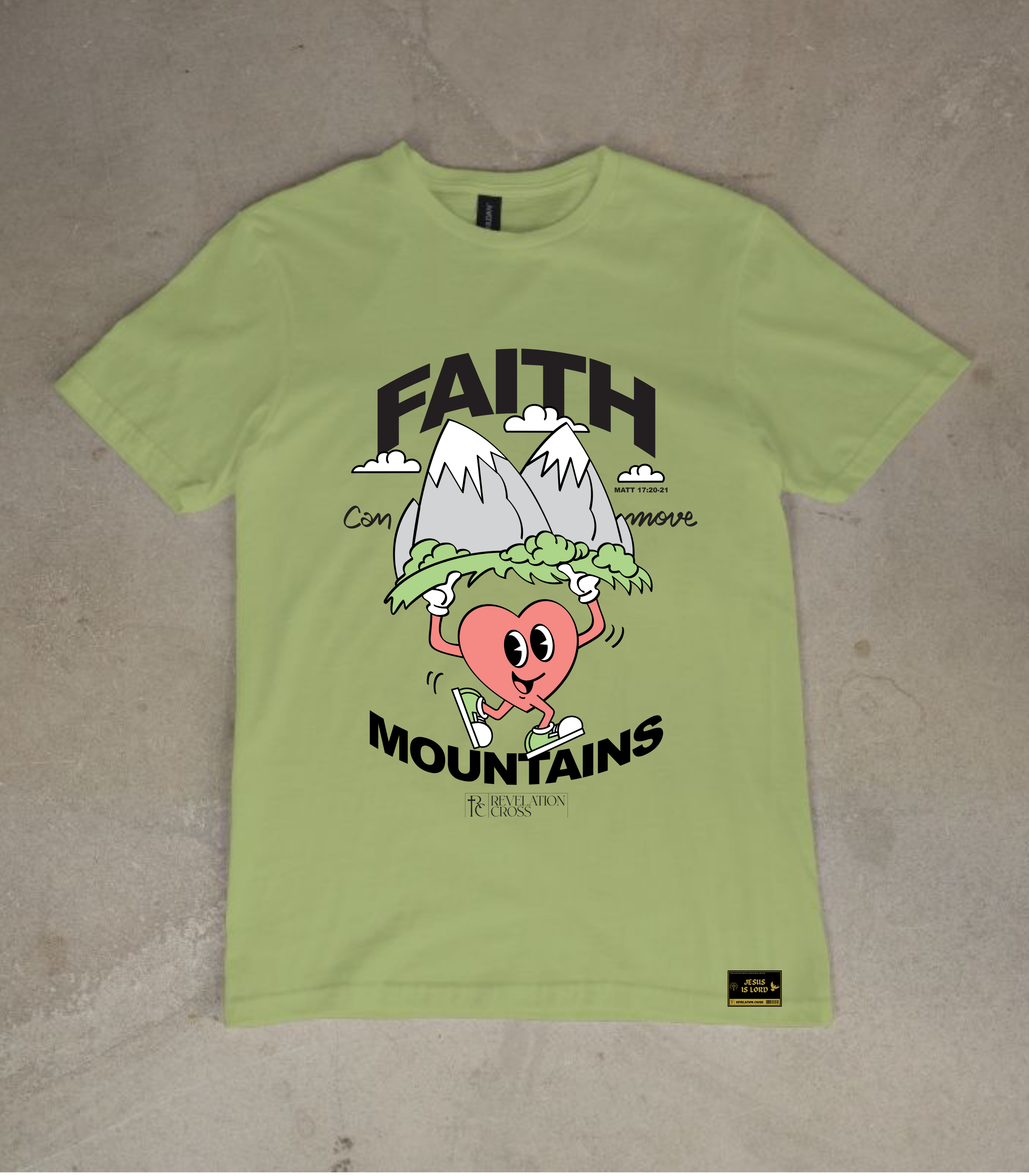 FAITH CAN MOVE MOUNTAINS
