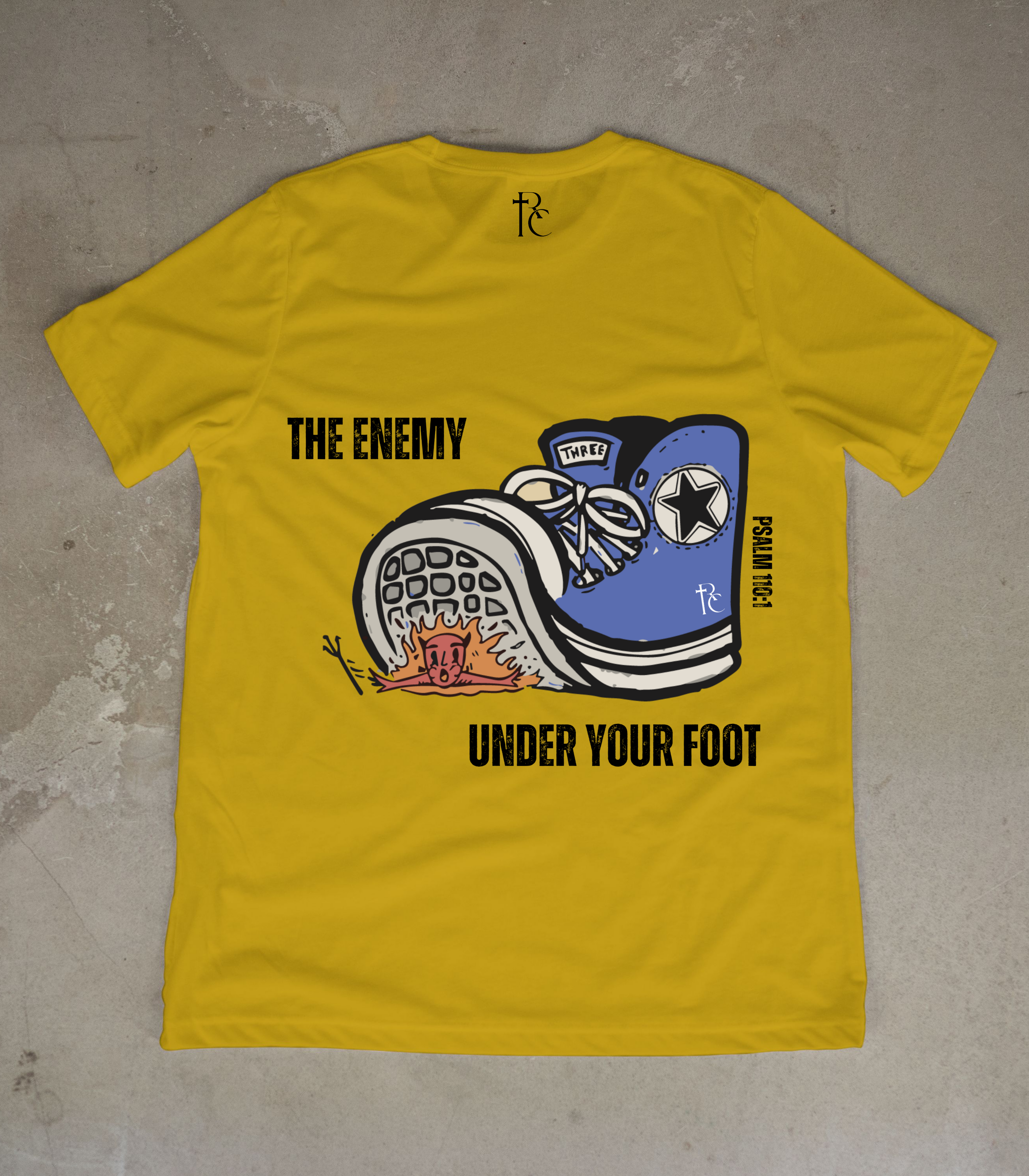 THE ENEMY UNDER YOUR FOOT