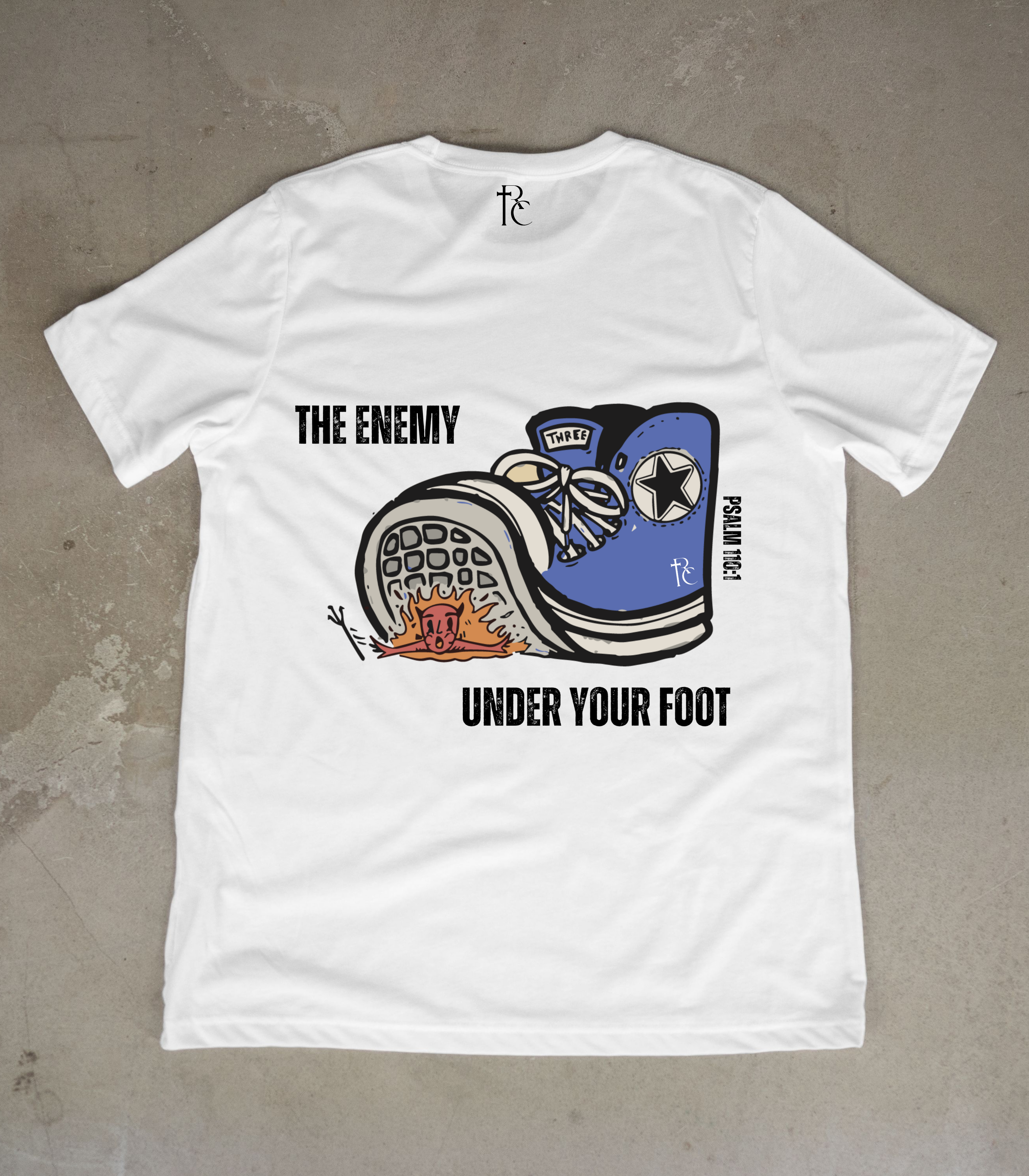 THE ENEMY UNDER YOUR FOOT