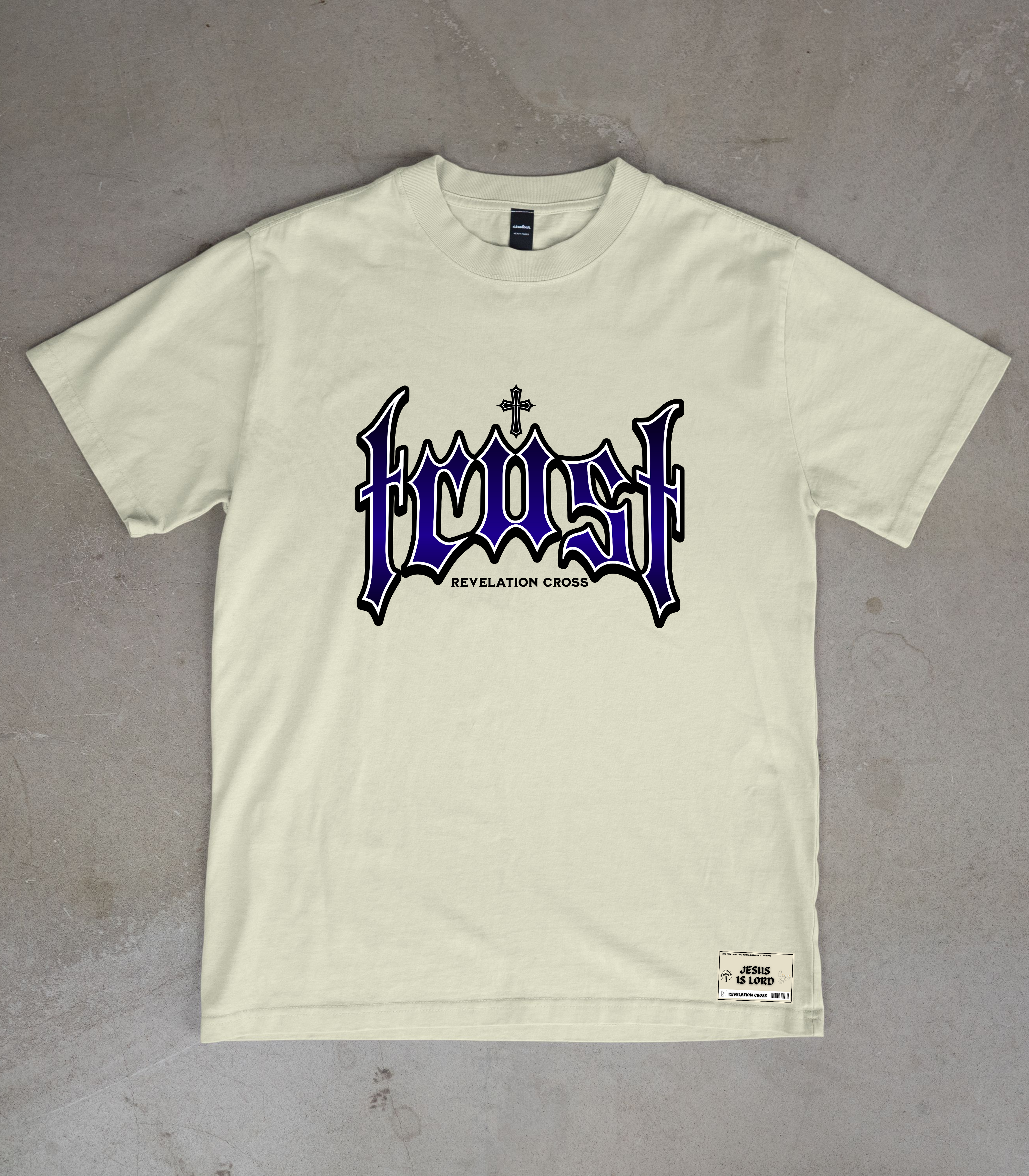 TRUST OFF-WHITE CROPPED