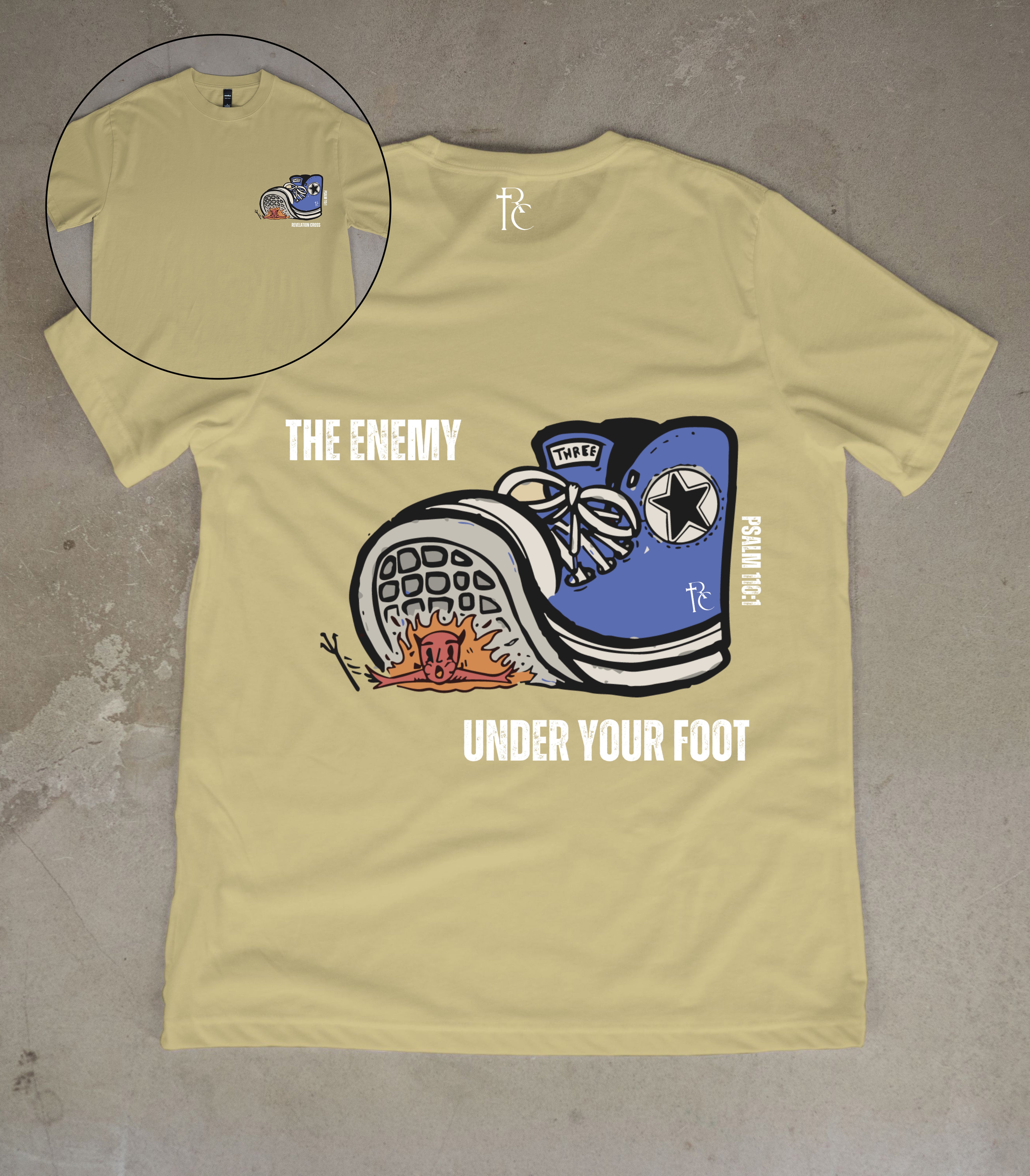 THE ENEMY UNDER YOUR FOOT