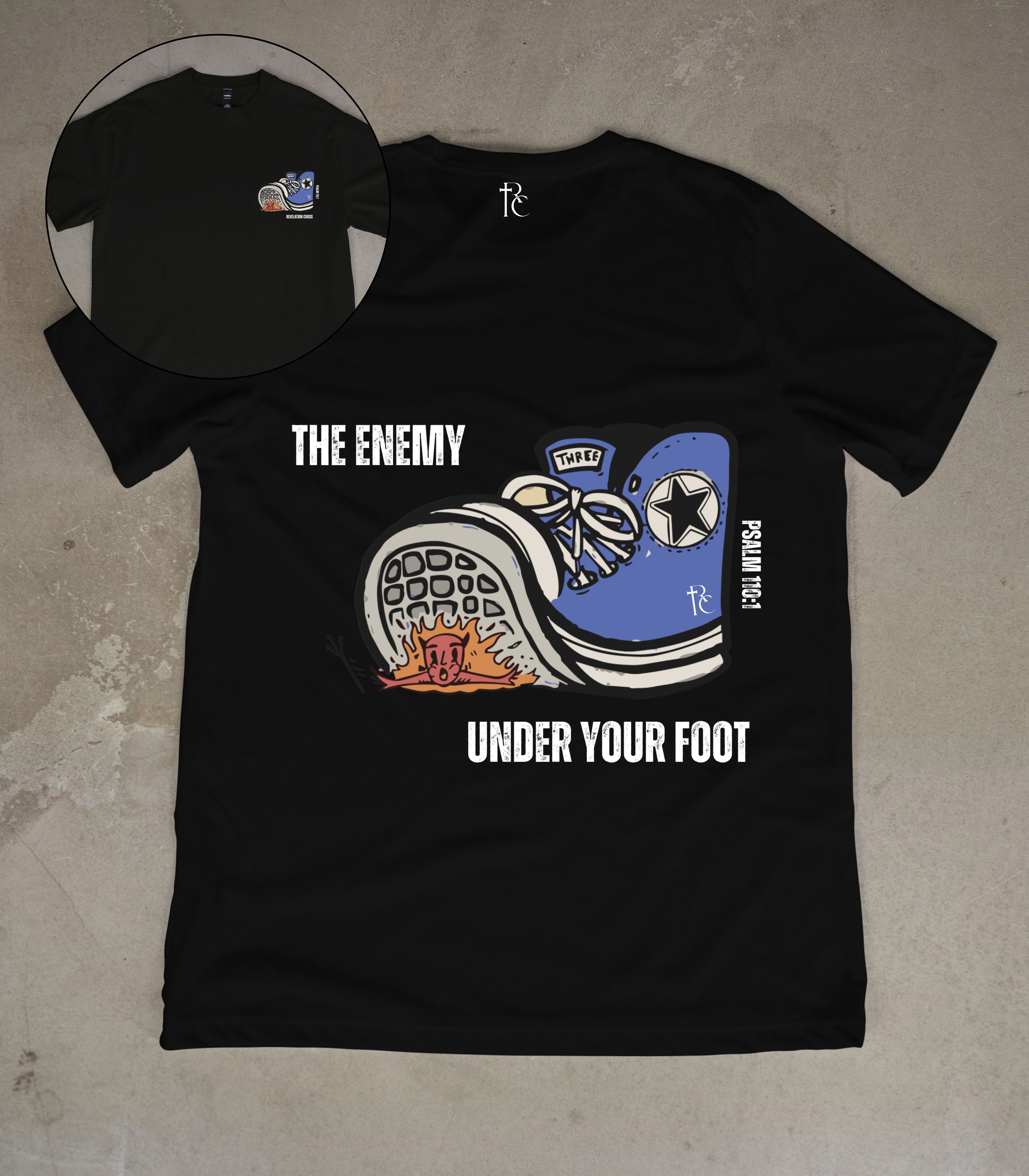 THE ENEMY UNDER YOUR FOOT