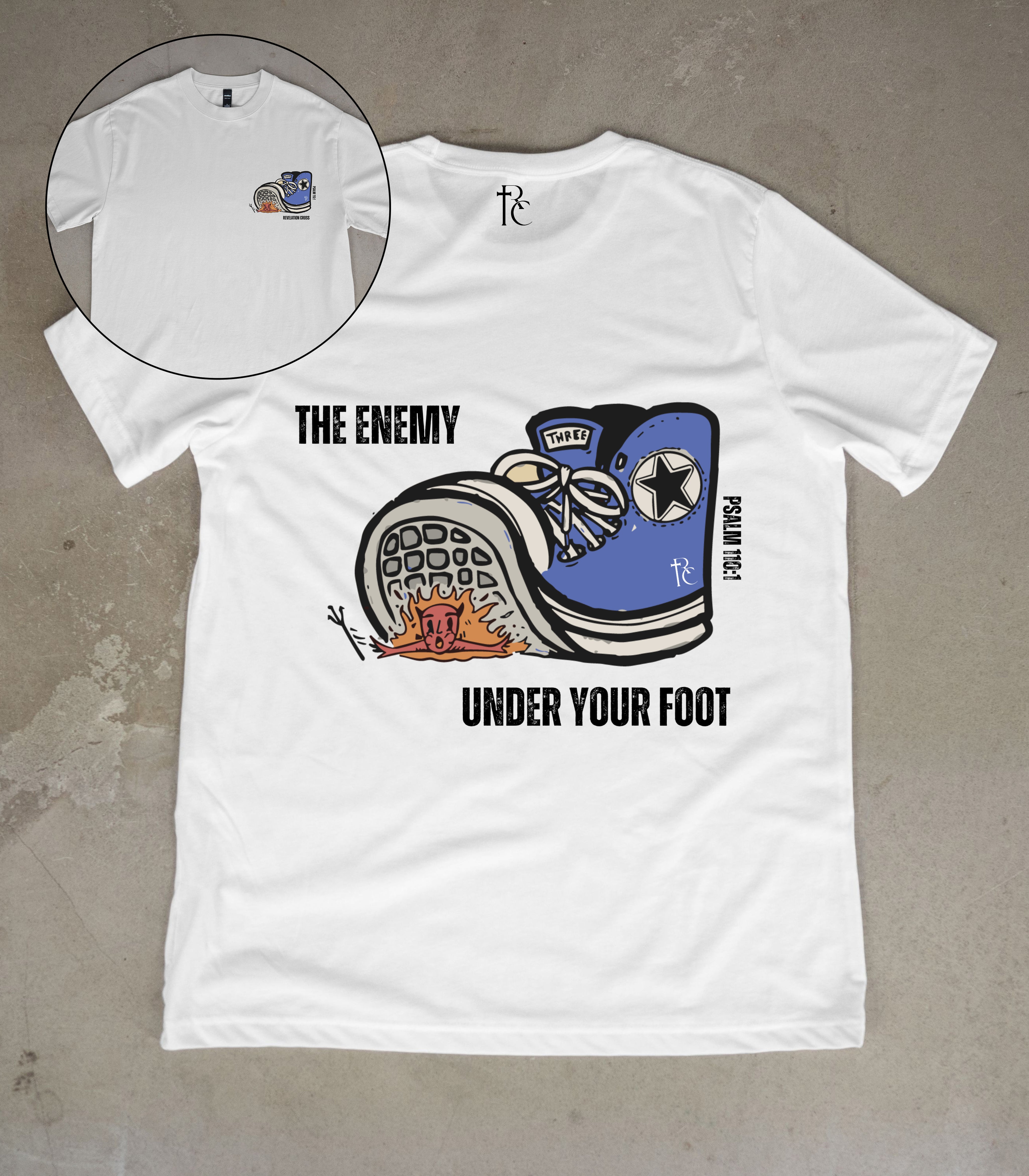 THE ENEMY UNDER YOUR FOOT